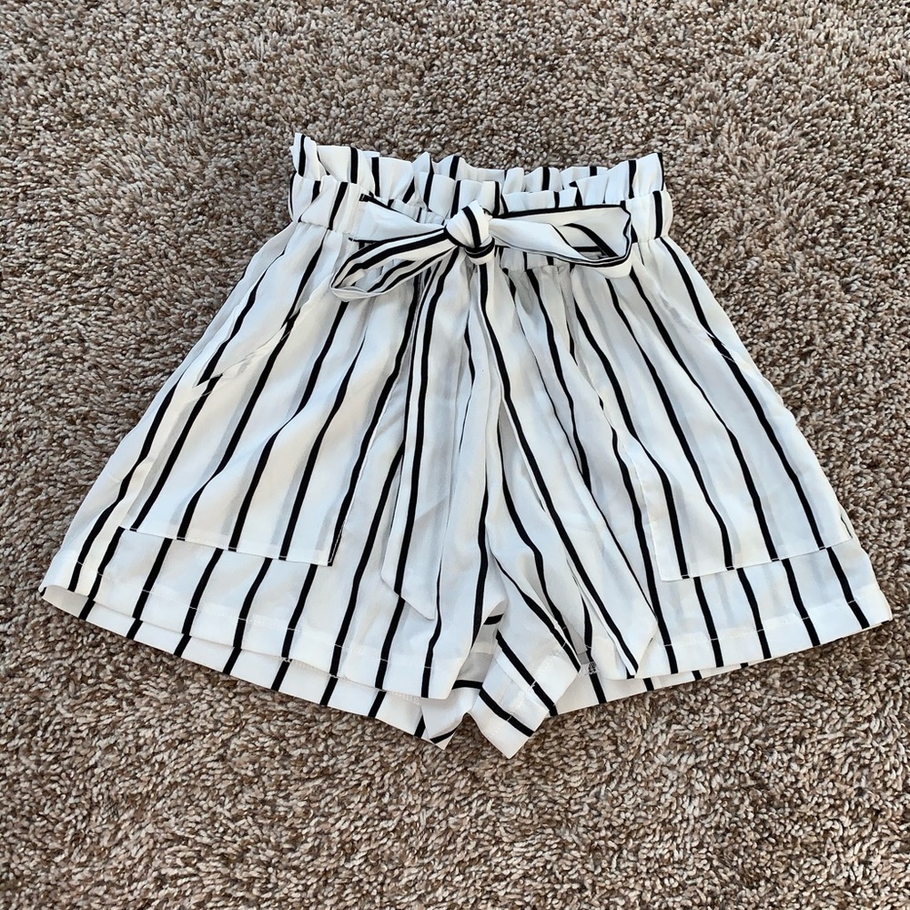 SHEIN Striped Shorts NEVER WORN